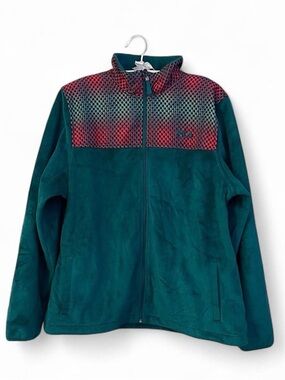 Vintage Fila Sport Teal Full-Zip Performance Jacket
